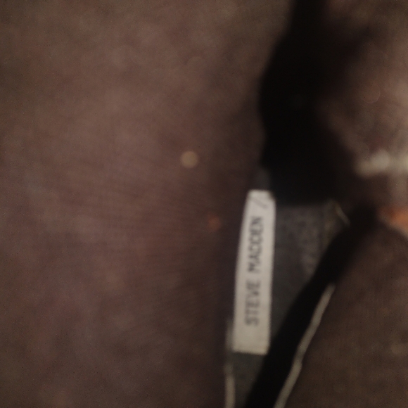 Brown Leather Steve Madden Knee High Boots 7.5 - Picture 8 of 8